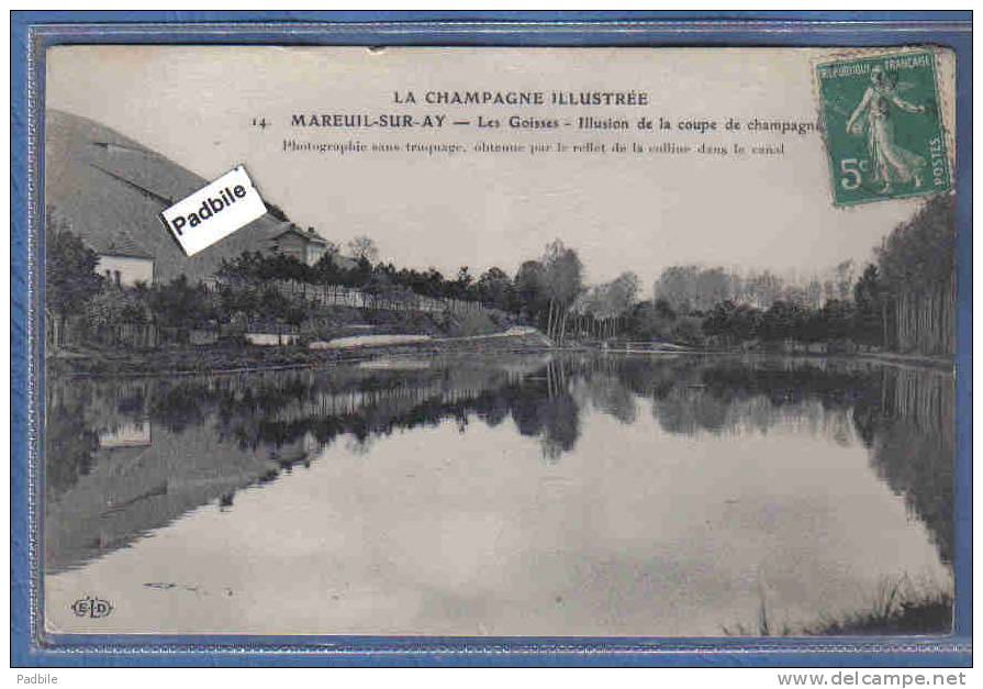 Carte Postale 51.  Mareuil-sur-Ay  Les Goisses Très Beau Plan - Mareuil-sur-Ay