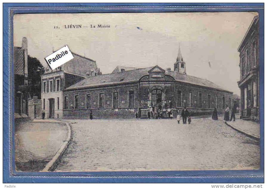 Carte Postale 62. Liévin La Mairie Très Beau Plan - Lievin