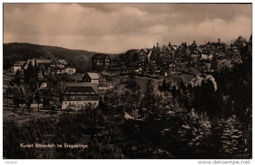 AK Kurort Bärenfels/Erzgebirge, Echt Foto 1965 - Kipsdorf