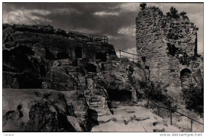 AK Blankenburg/Harz, Burgruine Regenstein, 1957 - Blankenburg