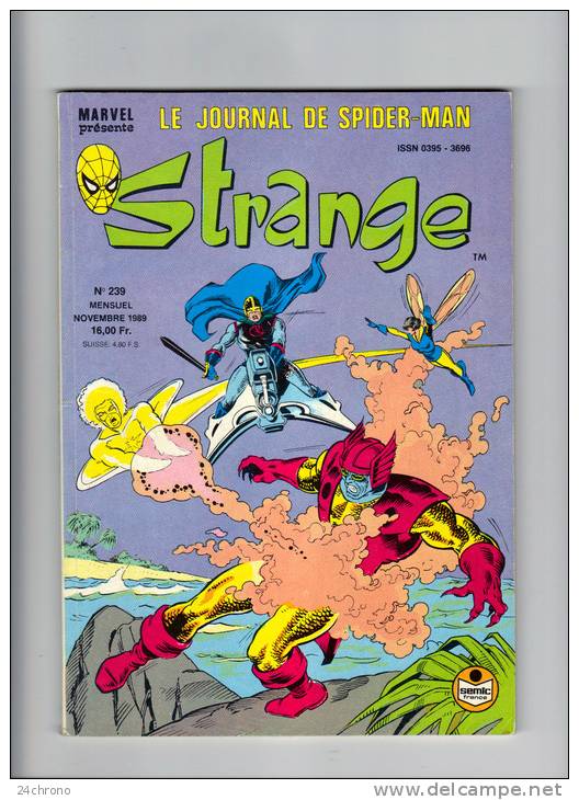 Marvel Presente Le Journal De Spider Man, Strange N° 239 (08-557) - Strange
