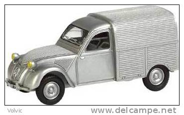 - ELIGOR - CITROEN 2 CV Camionnette Grise - Echelle 1/43° - Eligor