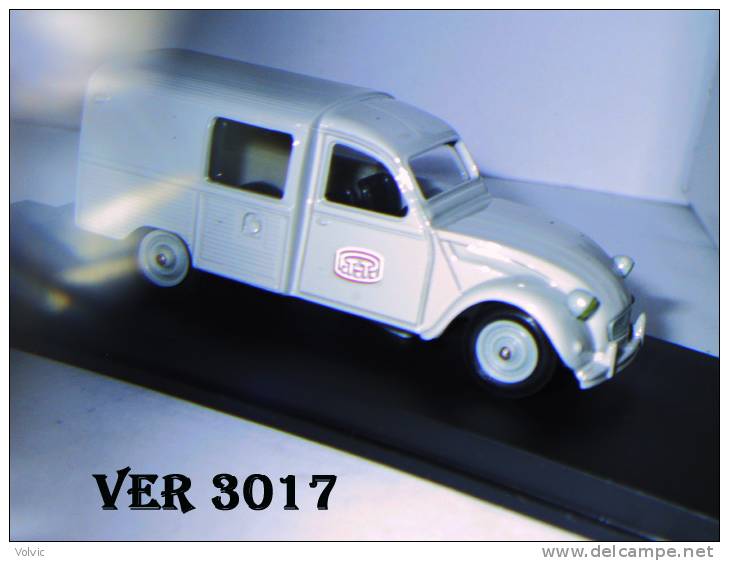 - VEREM - CITROEN 2 CV Camionnette Grise - Echelle 1/43° - Verem