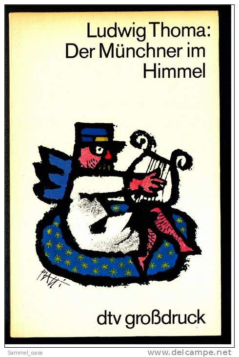 Der Münchner Im Himmel  -  Ludwig Thoma  -  Satiren Und Humor - Humour