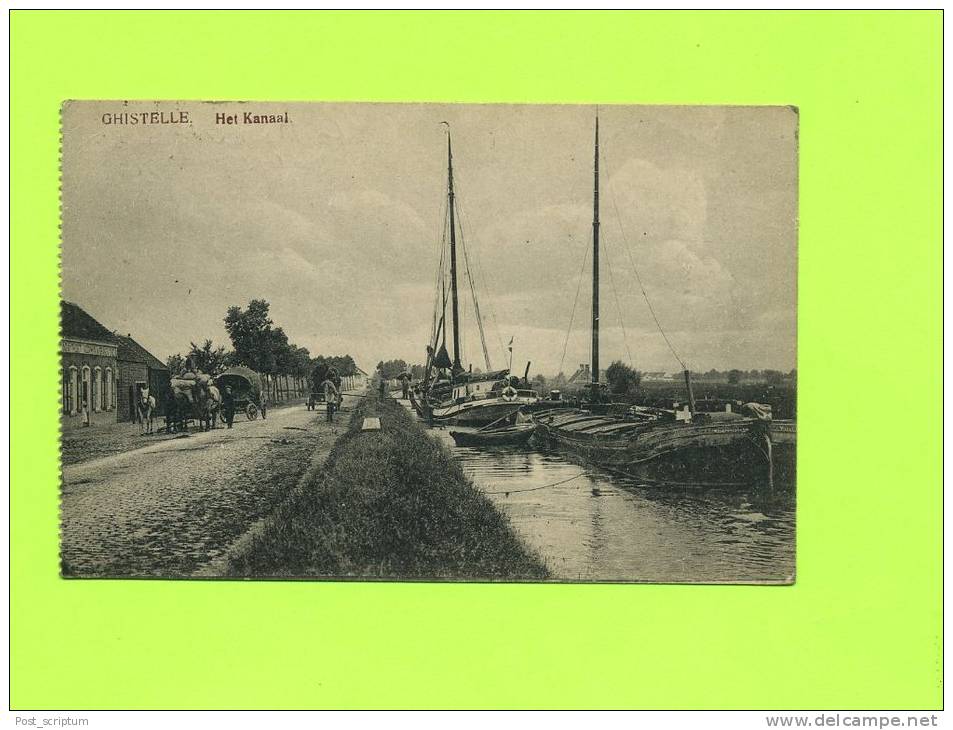 Belgique - Ghistelle - Gistel : Het Kanaal - Le Canal - Gistel