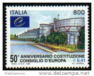 1999 - Italia 2451 Consiglio D'Europa ---- - Institutions Européennes