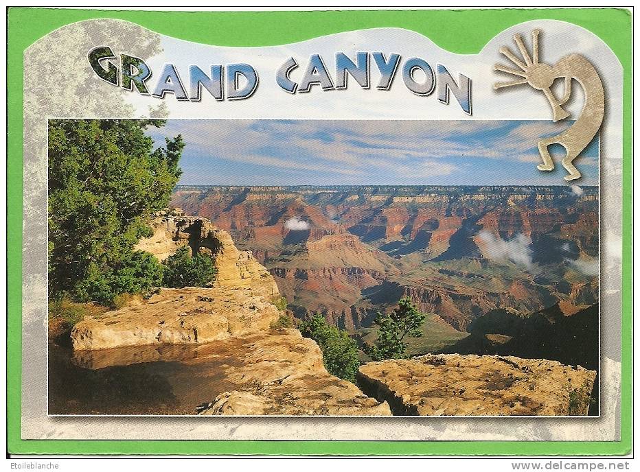 CPM Arizona, Grand Canyon, National Park / Géologie, 6 Millions D'années, Vallée Du Colorado / Indian Kokopelli - Grand Canyon
