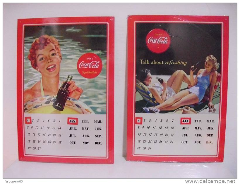 COCA COLA /  Calendari - Calendriers