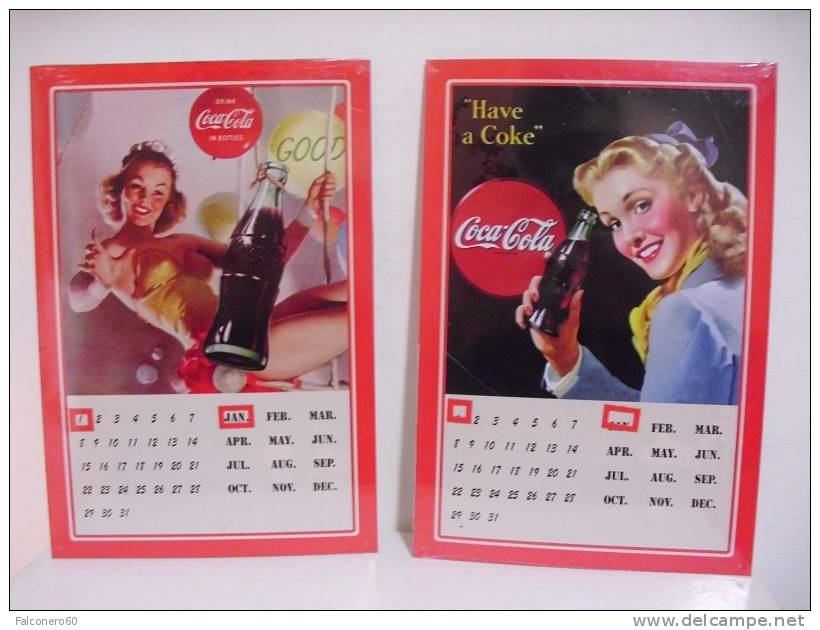 COCA COLA /  Calendari - Calendriers