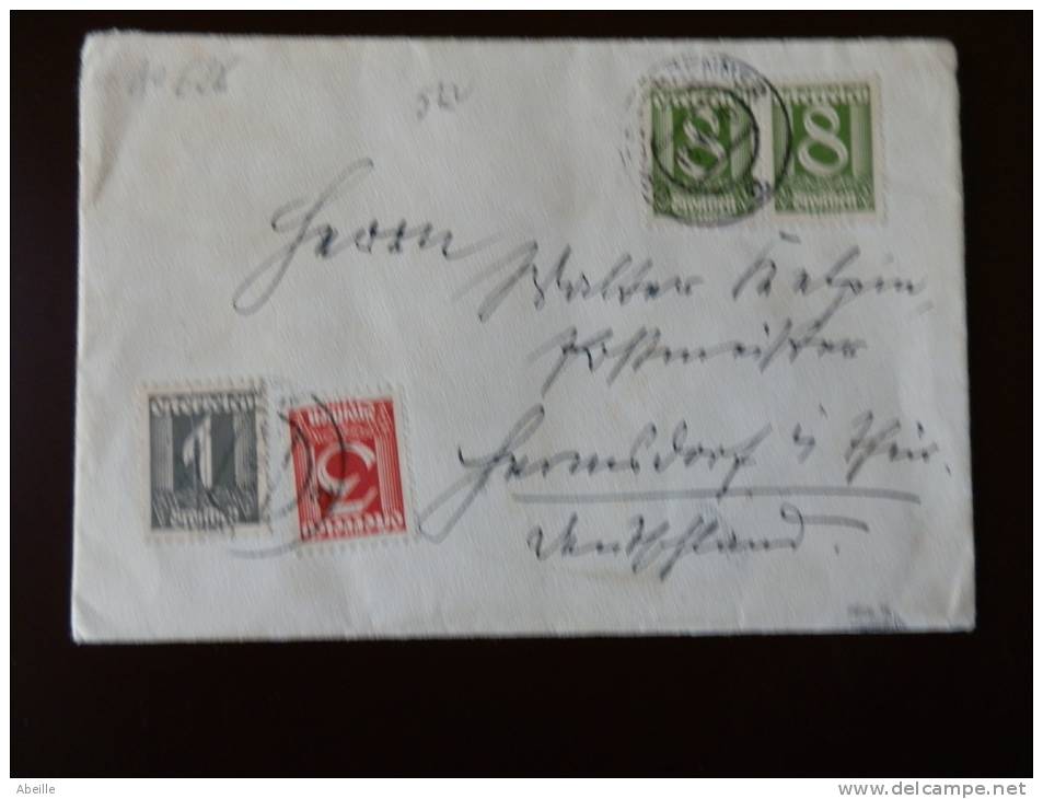 OOST/A0626  LETTRE     1920 - Storia Postale