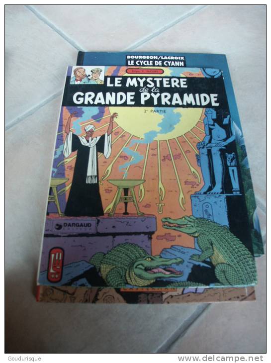 BLAKE ET MORTIMER  LE MYSTERE DE LA GRANDE PYRAMIDE T2  JACOBS - Blake Et Mortimer