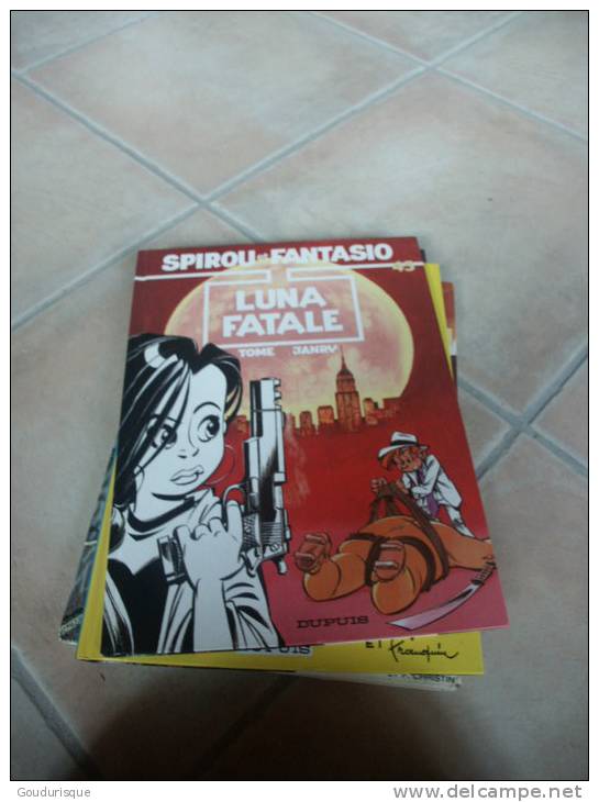 EO SPIROU T45 LUNA FATALE TOME/JANRY - Spirou Et Fantasio