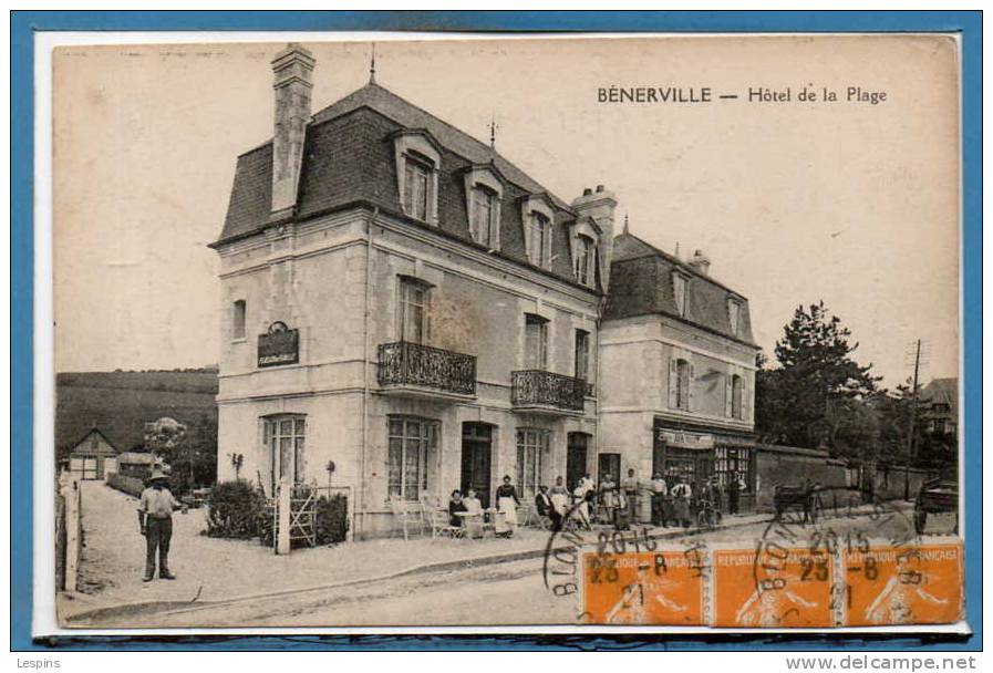 14 - BENERVILLE --  Hôtel De La Plage - Autres & Non Classés