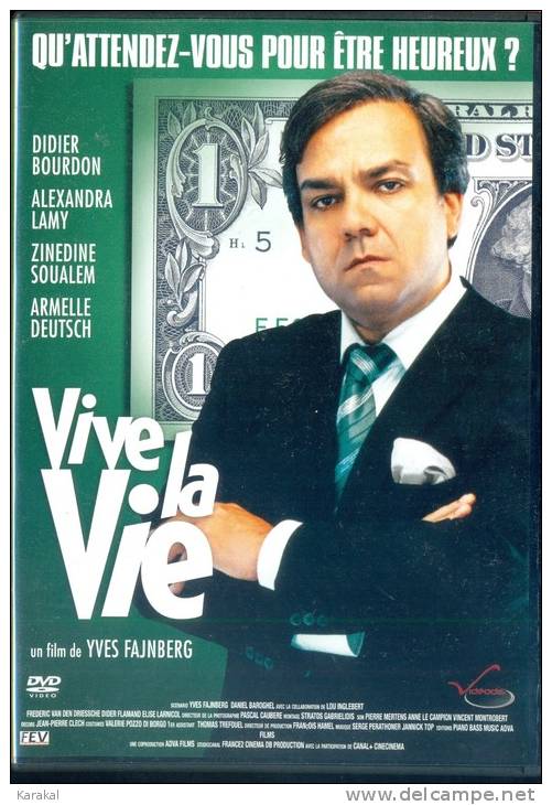 DVD Vive La Vie Didier Bourdon Alexandra Lamy Zinedine Soualem Armelle Deutsch - Comédie