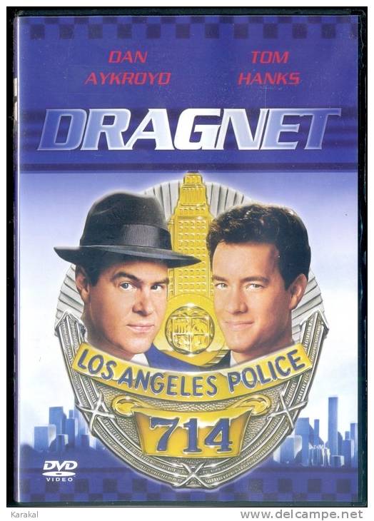 DVD Dragnet Dan Aykroyo Tom Hanks - Cómedia