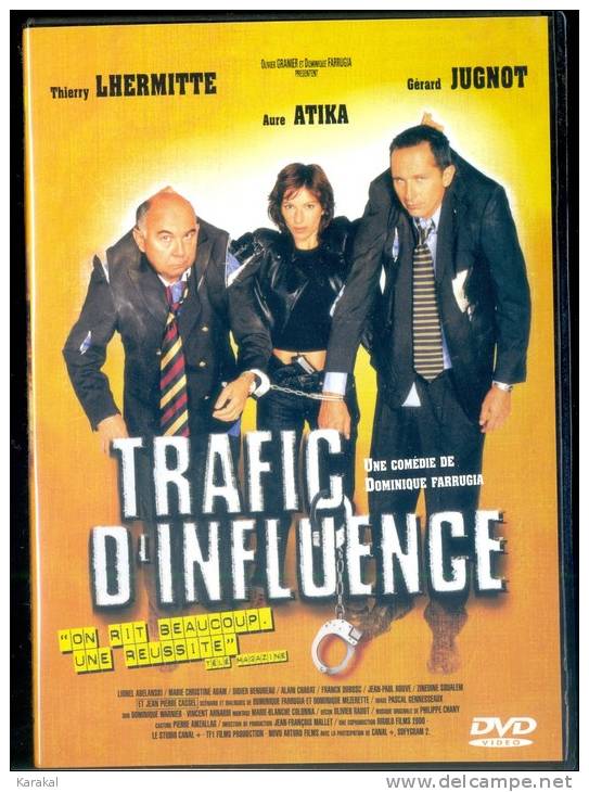 DVD Trafic D'influence Thierry Lhermitte Aure Atika Gérard Jugnot - Comedy