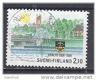 FINLAND 1991 Centenary Of Granting Of Town Rights To Iisalmi. - 2m10 Iisalmi  FU - Gebraucht