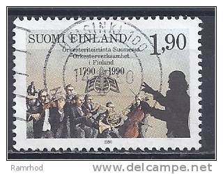 FINLAND 1990 Bicentenary Of Foundation Of Turku Musical Society - 1m90 Erik Ferling (1st Orchestra Leader) Conducting FU - Usati