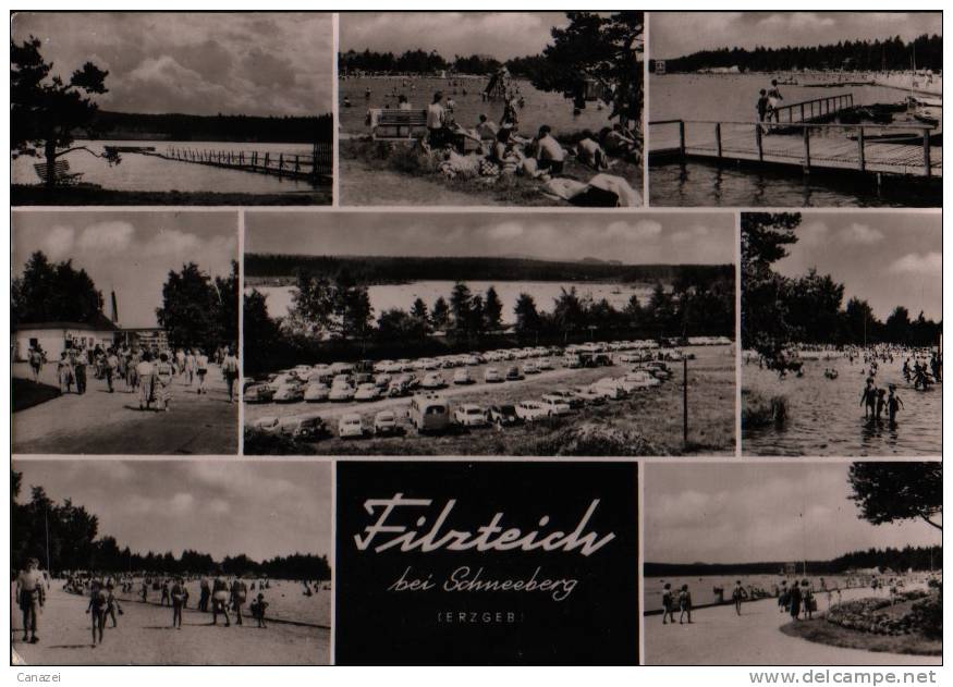 AK Filzteich Bei Schneeberg (Erzgebirge), 1961 - Schneeberg