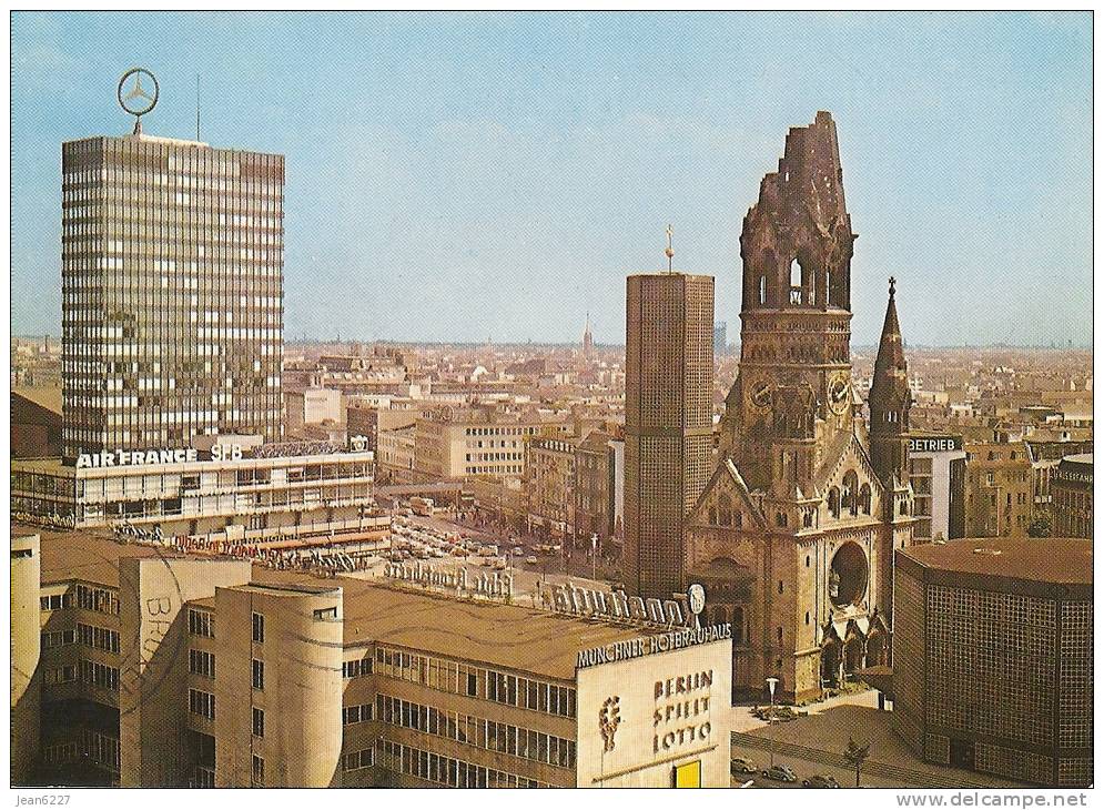 Berlin - Europa Center - Kaiser-Wilhelm-Gedächtnis Kirche - Charlottenburg