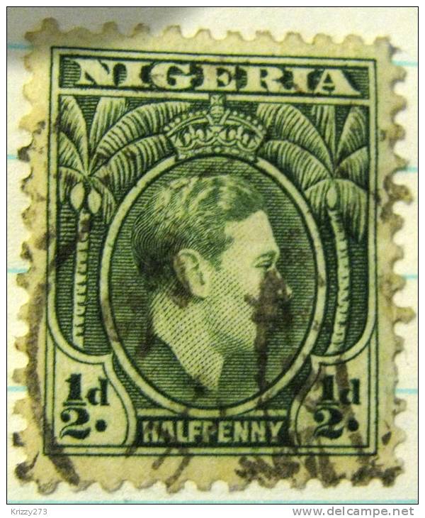 Nigeria 1938 King George VI 0.5d - Used - Nigeria (...-1960)