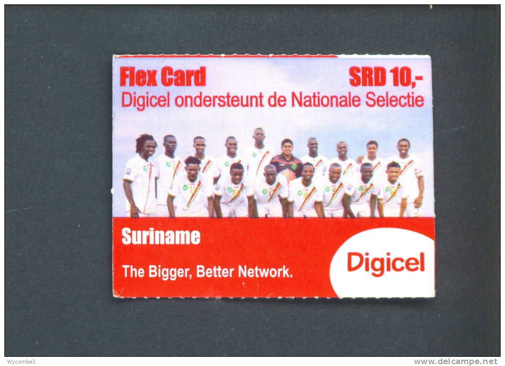 SURINAM  -  Remote Phonecard As Scan (Subject To Minor Creasing) - Suriname