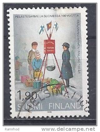 FINLAND 1989 Cent Of Salvation Army In Finland - 1m90 Christmas Collection  FU - Used Stamps