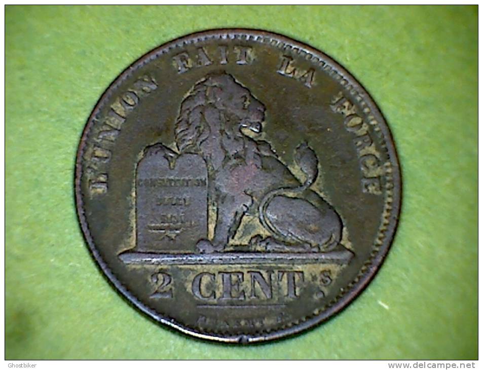 Leopold II - 2 Centimes 1871 Fr - 2 Centimes