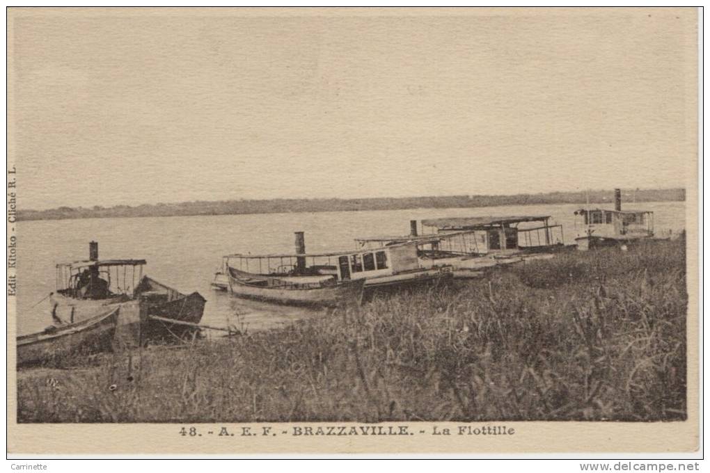 CONGO - BRAZZAVILLE - La Flotille - Brazzaville