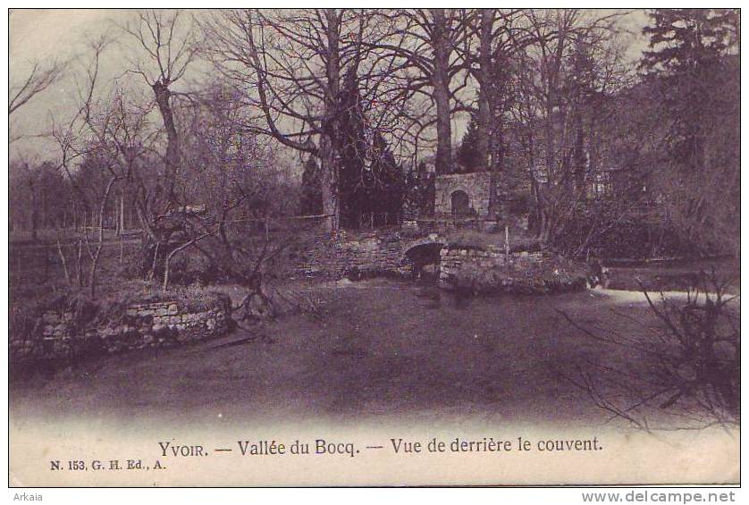 YVOIR = Vallée Du Bocq = Vue De Derrière Le Couvent (G.H. Ed. A, N° 153) 1907 - Yvoir