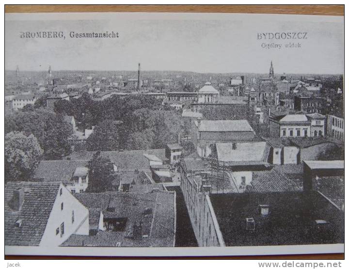 Bromberg 1915 Year  Panorama   Reproduction - Westpreussen