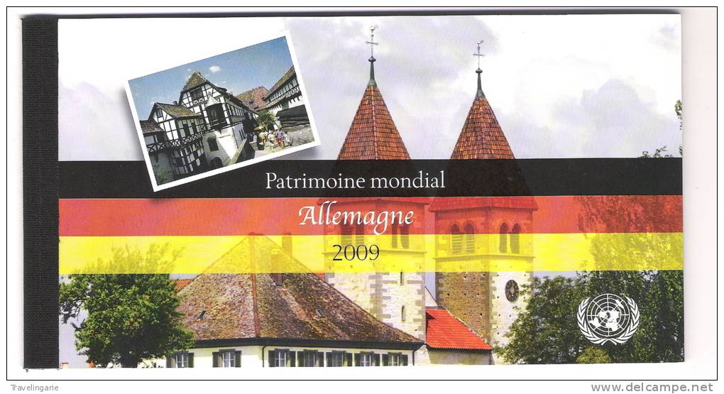 UN Geneva International Patrimonium Day Stamp Booklet Of 2009 Yvert 655/600 - Autres & Non Classés