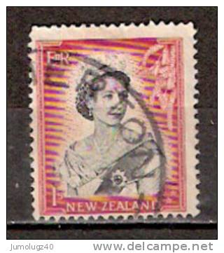 Timbre Nouvelle Zélande 1954 Y&T N°336. Oblitéré - Used Stamps