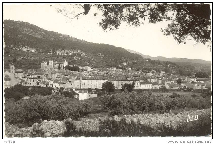 83/CPSM -  Aups - Vue Générale - Aups