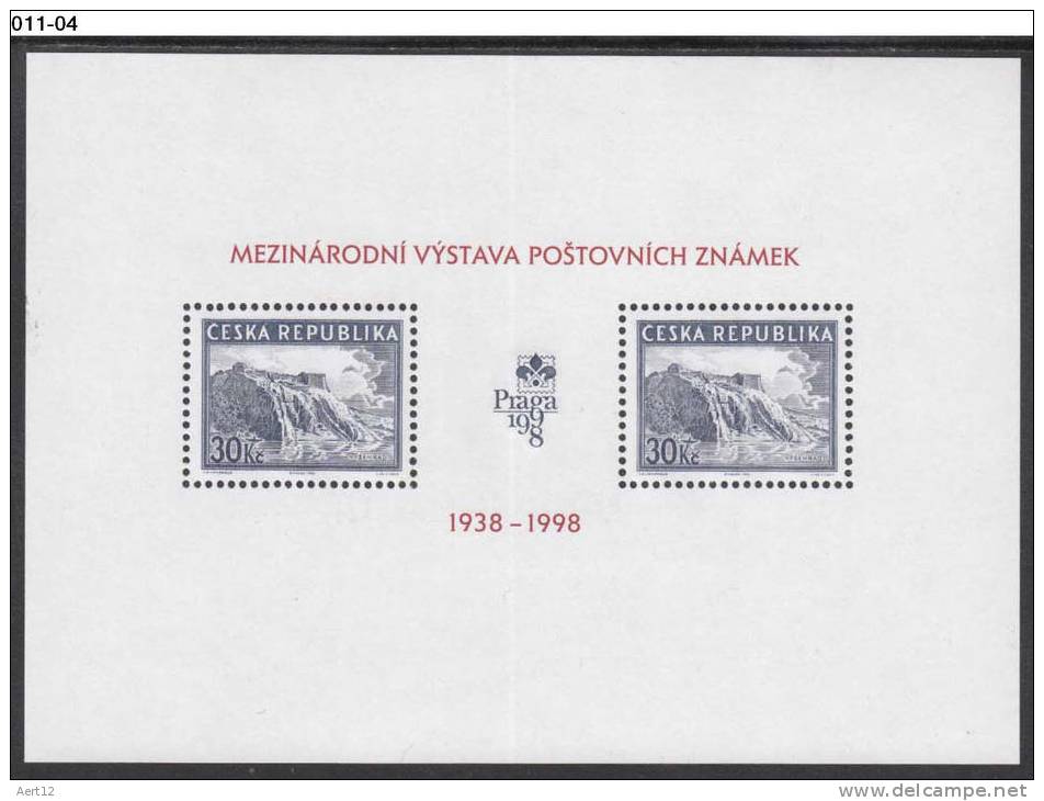 CZECHOSLOVAKIA, 1998, Prague Philatelic Exhibition, MNH (**); Sc. 1469/72 - Neufs