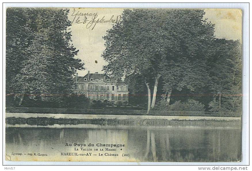C.P.A. Mareuil-sur-Ay  - Le Château - Mareuil-sur-Ay
