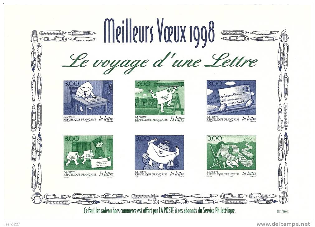 Le Voyage D´une Lettre - Documents Of Postal Services