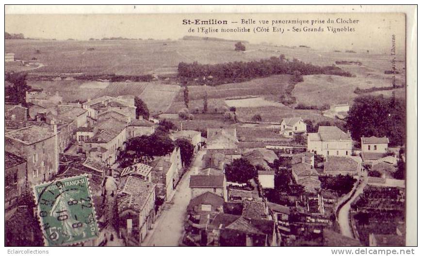 St Emilion         33         Vue Générale - Saint-Emilion