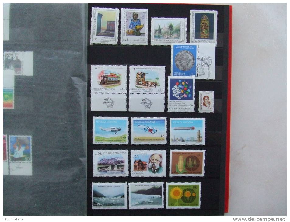 VEND TRES BEAU LOT  DE TIMBRES D ´ ARGENTINE , NEUFS LUXE - Colecciones & Series