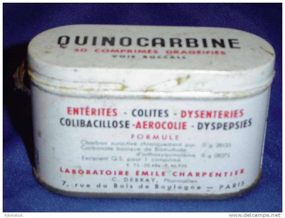 Boîte Métal "QUINOCARBINE". - Boîtes