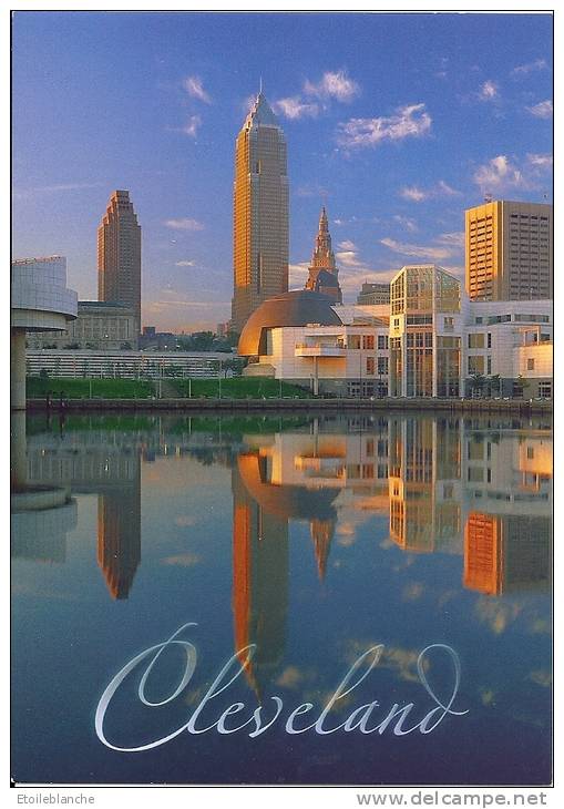 CPM Etats Unis OH Cleveland Ohio / Lake Erie / Tours Modernes, Reflets Dans La Lac Erié - Cleveland