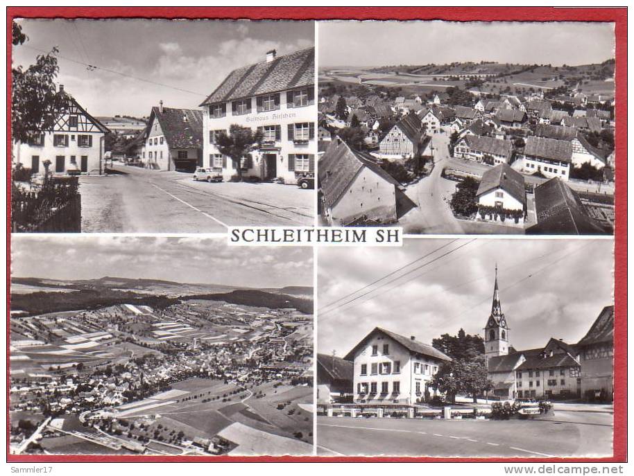 SCHLEITHEIM, 4-BILD-KARTE - Schleitheim