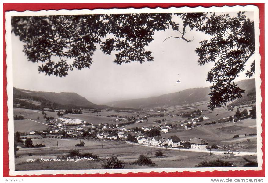 SONCEBOZ VUE GÉNÉRALE 1943 - Sonceboz-Sombeval