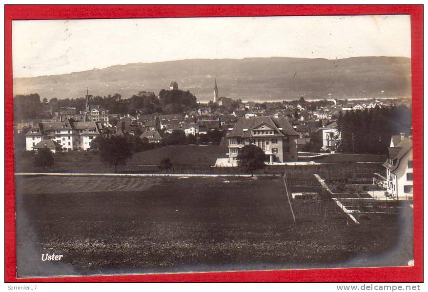 USTER QUARTIERANSICHT, 1922 - Uster