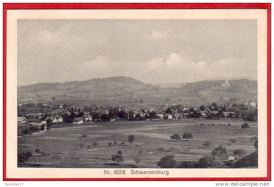 SCHWARZENBURG, LICHTDRUCK - Schwarzenburg