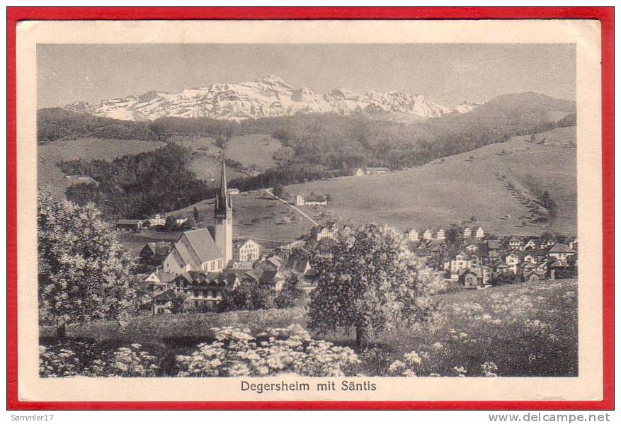 DEGERSHEIM MIT SÄNTIS - Degersheim