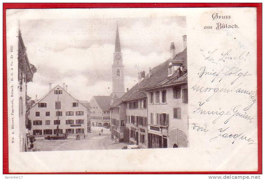 BÜLACH 1902, FELDPOST - Bülach