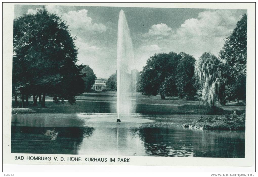 Bad Homburg V.d.Höhe:Kurhaus Im Park - Bad Homburg