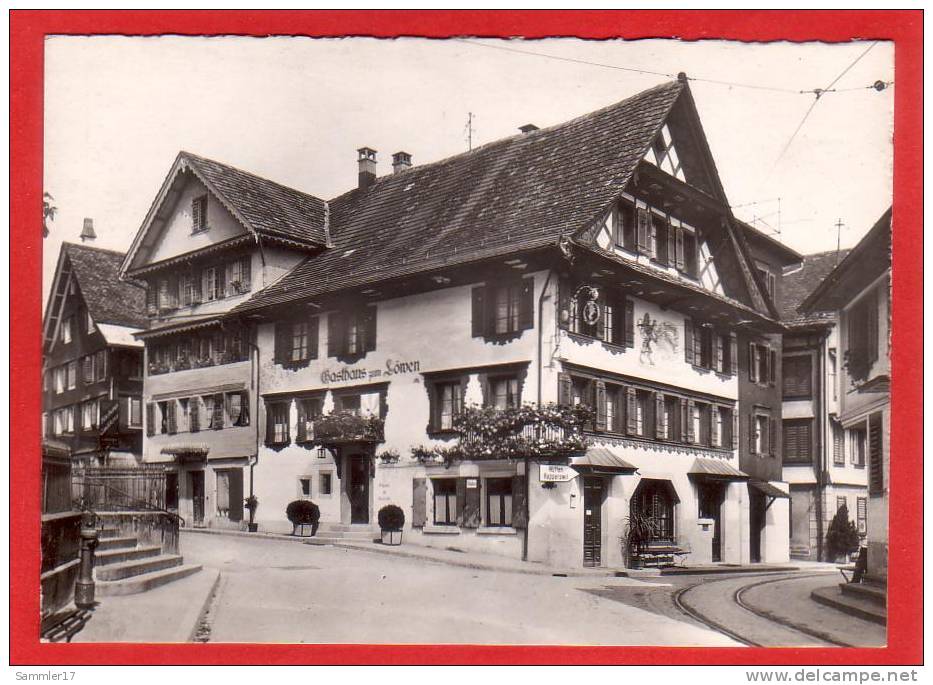 MENZINGEN, GASTHAUS ZUM LÖWEN, GROSSFORMAT - Menzingen