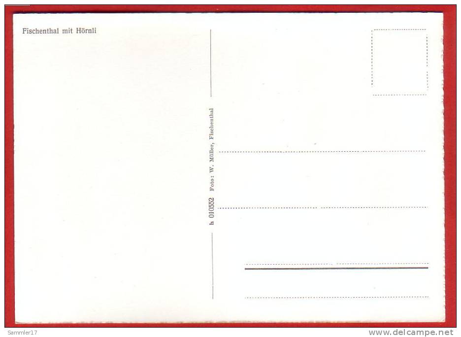 FISCHENTHAL MIT HÖRNLI, GROSSFORMAT - Fischenthal